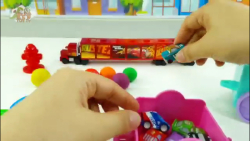 فیلم ماشین بازی کودکانه تریلی...