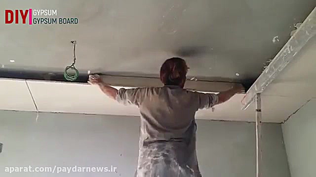 قدم به قدم مراحل کناف کاری و اجرای سقف کناف الناز شاکردوست