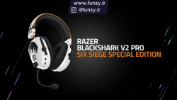 تریلر معرفی هدست Razer BlackShark V2 Pro نسخه Six Siege Special Edition