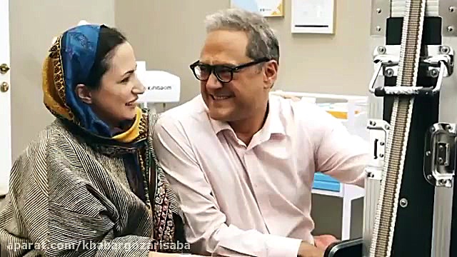 حضور نگار جواهریان در پشت صحنه سریال مردم معمولی زمان60ثانیه