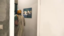 حضور نگار در پشت صحنه مردم معم...