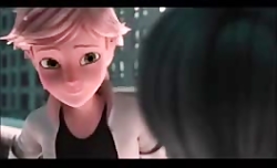 عشق بین ادرین و مرینت