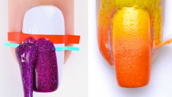 آموزش طرح و دیزاین جذاب ناخن::...