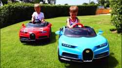 ولاد و نیکی در اتومبیل های فوق...