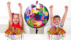 چالش جدید دیانا و روما _ چرخون...