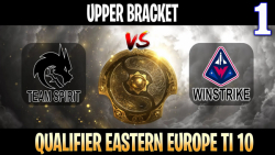 TSpirit vs Winstrike Game 1 - Bo3 - Upper Bracket Qualifier The Internationa