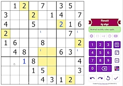 ترفندی برای حل سودوکوهای سخت  GM Sudoku Solved