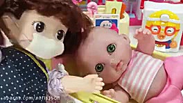 بازی با عروسک های زیبا زهرا سادات موسوی
