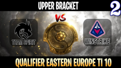 TSpirit vs Winstrike Game 2 - Bo3 - Upper Bracket Qualifier The International