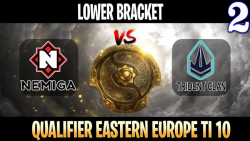 Nemiga vs Trident Game 2 - Bo3 - Lower Bracket Qualifier The International 10