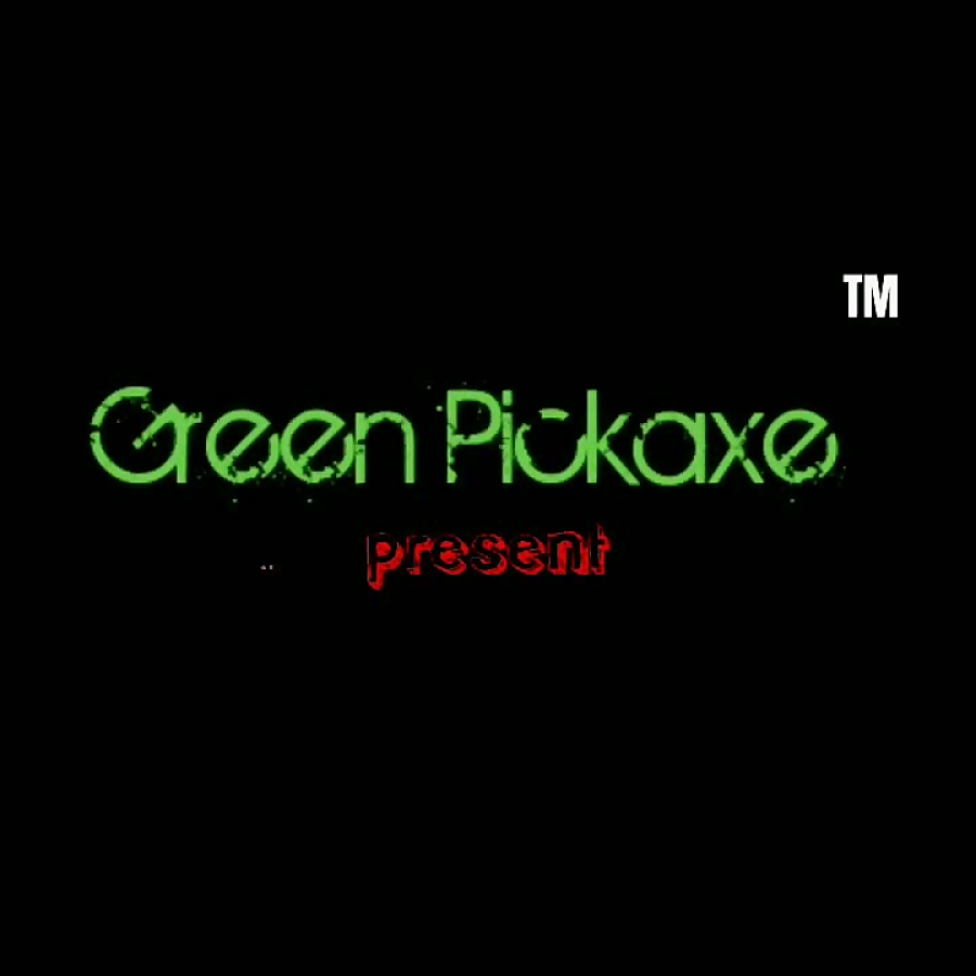 Green pickaxe present