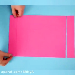 ایده تزیین جلد دفتر کیوت با خم...