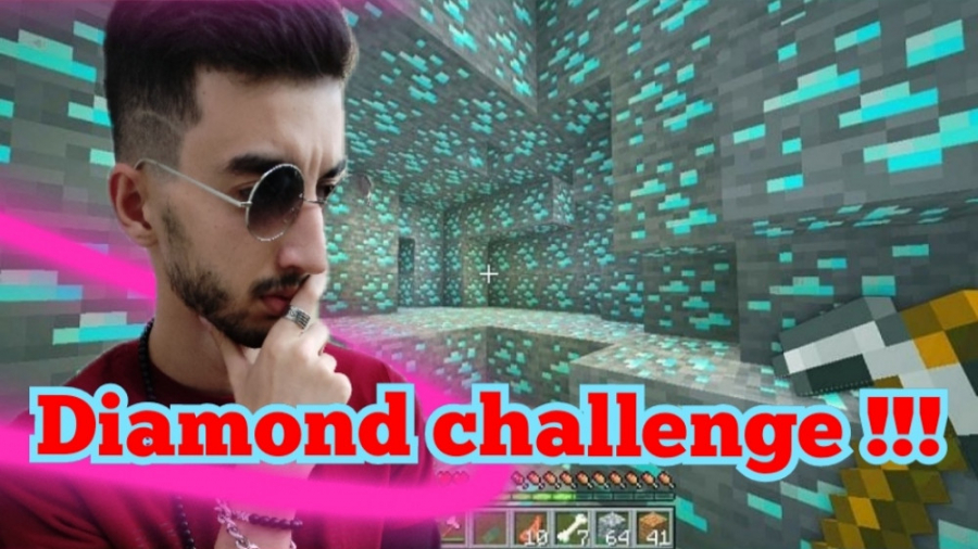Minecraft ماینکرفت چالش الماس