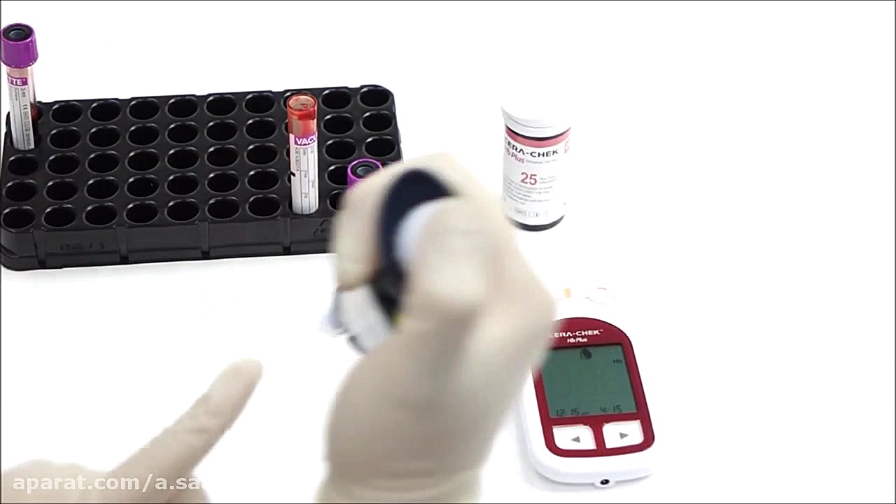 دستگاه اندازه گیری هموگلوبین 1 CERA-CHEK Hb Plus پلاسماجت