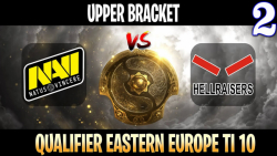 Navi vs HR Game 2 - Bo3 - Upper Bracket Qualifier The International T