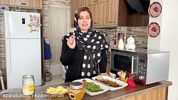 آموزش طرز پخت لوبیا پلو خوشمزه همراه با گوشت تیکه ای