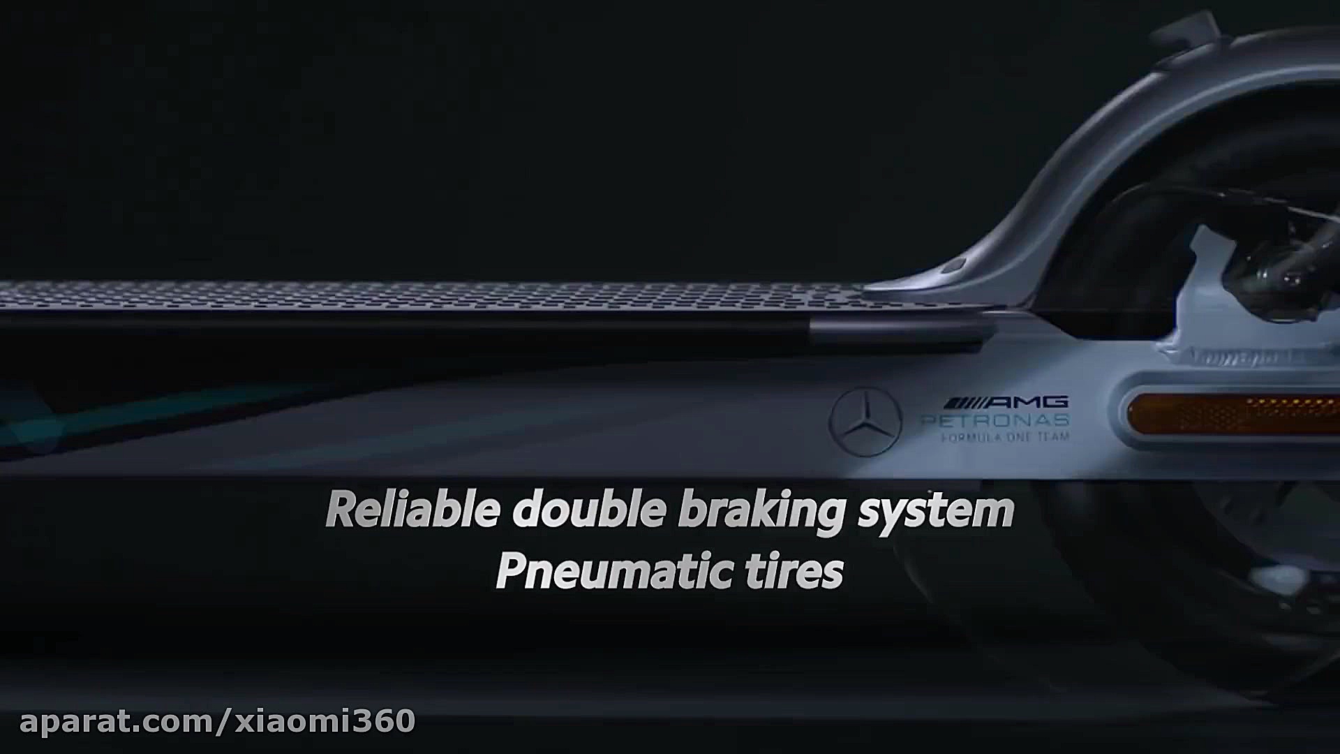 اسکوتر برقی Mi Electric Scooter Pro 2 Mercedes-AMG پیلینگ