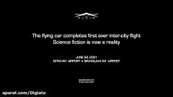 اولین پرواز موفق بین شهری خودر...