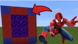 پورتال مرد عنکبوتی در  ماینکرافت (مرد عنکبوتی در ماینکرافت )