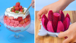 آموزش تزیین کیک تازه میوه ای::...