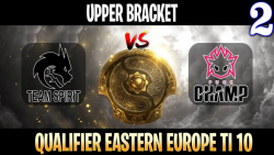 TSpirit vs PuckChamp Game 2 - Bo3 - Upper Bracket Qualifier The International