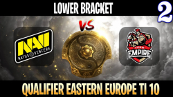Navi vs Empire Game 2 - Bo3 - Lower Bracket Qualifier The International TI1