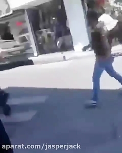 حماسه ایی دیگر از ماموران شهرداری.
