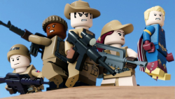 انیمیشن لگو سوات  نبرد صحرا