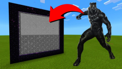 پورتال پلنگ سیاه در ماینکرافت ! ماین کرافت ماینکرافت Minecraft