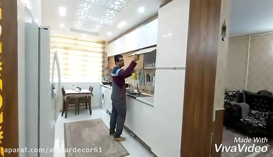 زیگ آرت بازسازی آشپزخانه کابینت و دکوراسیون توسط ZigArt