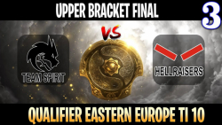 TSpirit vs HR Game 3 - Bo3 - Upper Bracket Final Qualifier The International