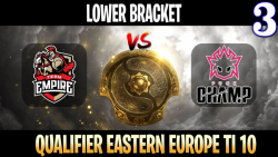 Empire vs PuckChamp Game 3 - Bo3 - Lower Bracket Qualifier The Internati