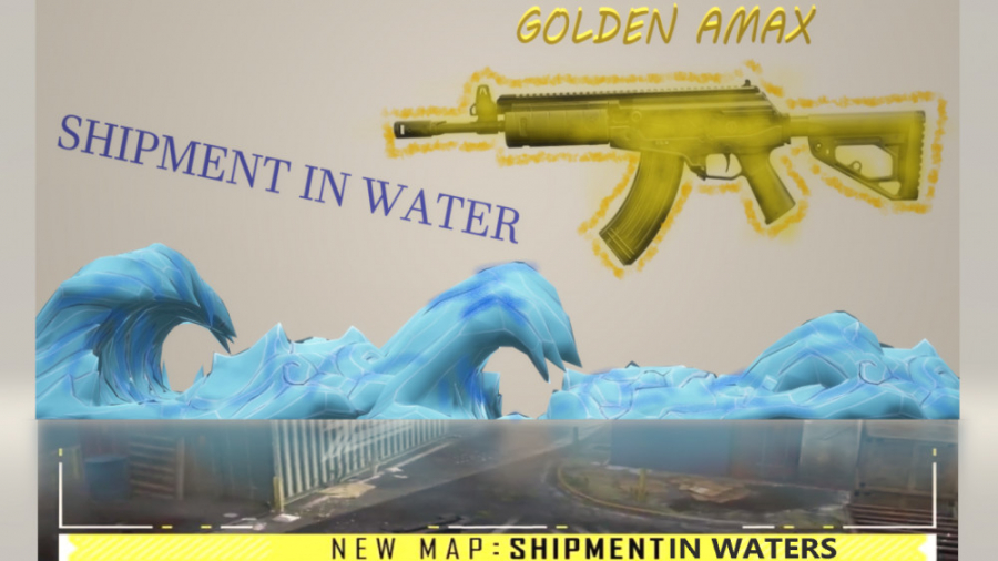 تست اسلحه ی جدید CR - 56 AMAX در مپ SHIPMENT IN WATERS