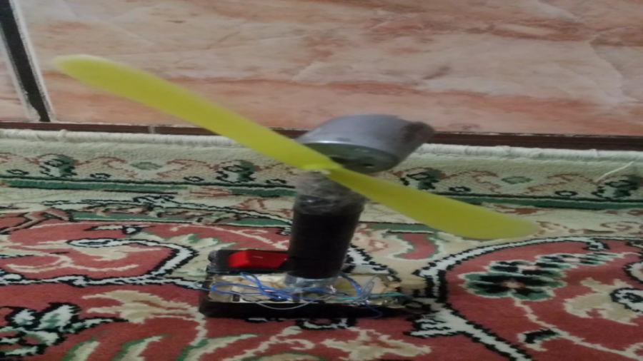 آموزش ساخت مینی پنکه قابل حمل در جا مدادی