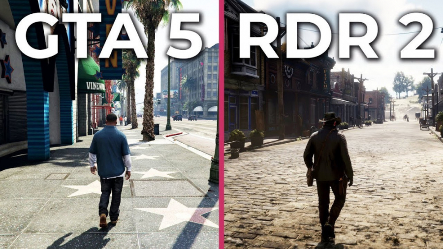 مقایسه گرافیک بازی Red Dead Redemption 2 و GTA 5