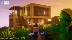 ساخت خانه مدرن در ماینکرافت