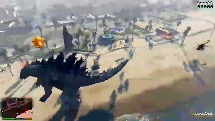 ماد Godzilla  در بازی GTA V