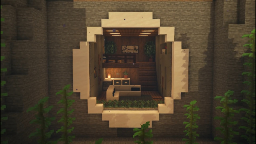 Minecraft | چگونه می توان یک خانه کوهستانی در زیر آب ساخت