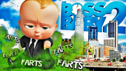 طنز BOSS BABY در بازی جی تی ای GTA 5