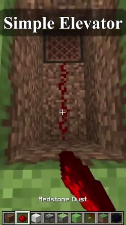 آموزش ساخت آسانسور در ماینکرافت