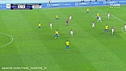 شوت پشت پای نیمار مقابل شیلی ب...