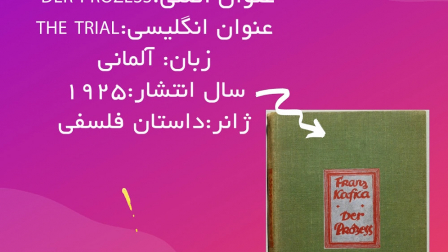 معرفی کتاب محاکمه کافکا زمان59ثانیه