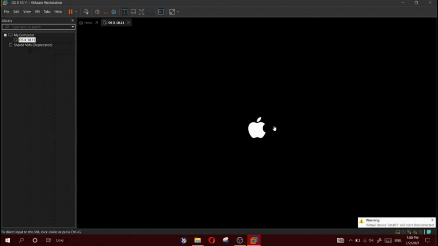 instll mac os x lionon windows 10 vmware workstation 11
