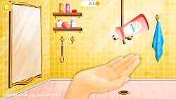 بازی شاد کودک - سرگرمی دختر کو...