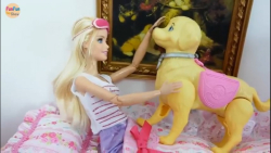 کارتون باربی بازی  باربی فروزن...