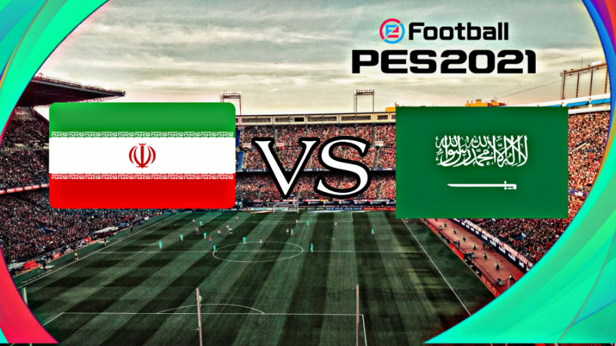 بازی ایران و عربستان در PES 2021!!