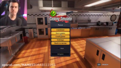 بازی اشبزی (cooking simulator) با اریا کئوکسر (توضیحات رو نگاه کنید)