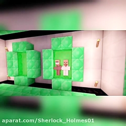 انمیشن ماینکرافت جهان زمردی