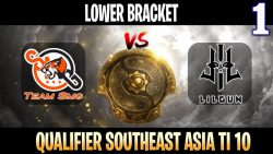 SMG vs Lilgun Game 1 - Bo3 - LOwer Bracket Qualifier The Internati