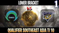 Omega vs Galaxy Game 1 - Bo3 - Lower Bracket Qualifier The International